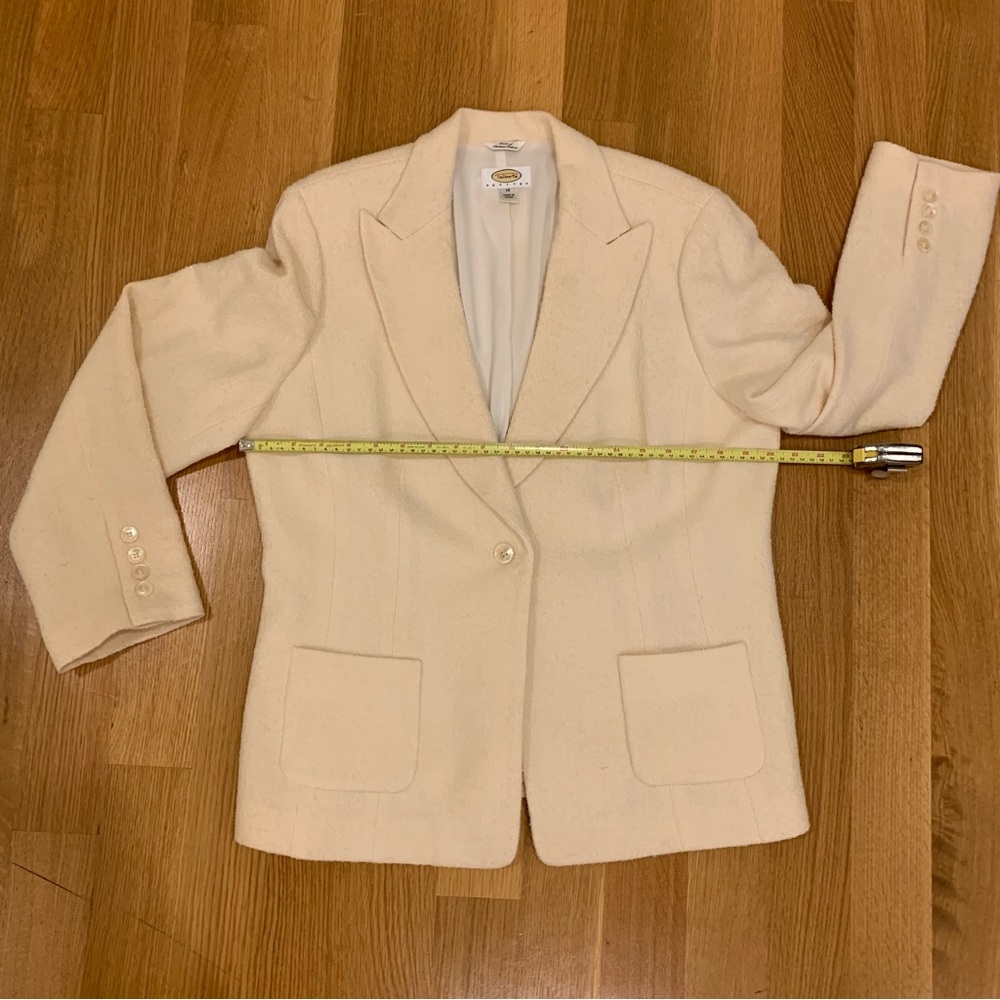 Talbots new blazer - off white - size 12 - Picture 6 of 11